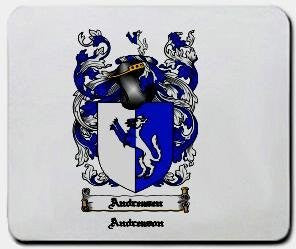 Andreasen- coat of arms mouse pad