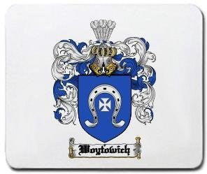 Woytowich coat of arms mouse pad