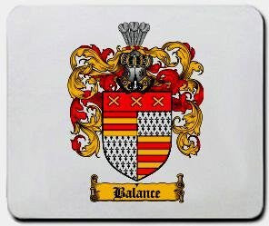 Balance coat of arms mouse pad