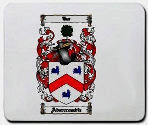 Abercrombie- coat of arms mouse pad