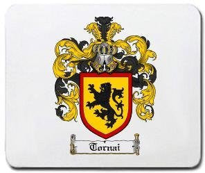 Tornai coat of arms mouse pad