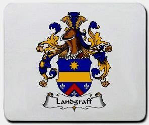Landgraff coat of arms mouse pad