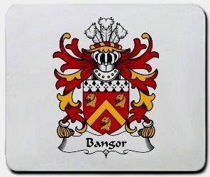 Bangor coat of arms mouse pad