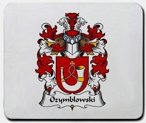 Ozymblowski coat of arms mouse pad