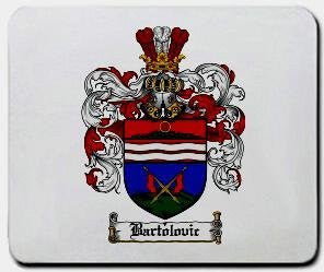 Bartolovic coat of arms mouse pad
