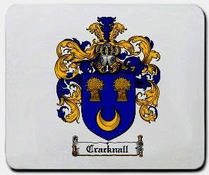 Cracknall coat of arms mouse pad
