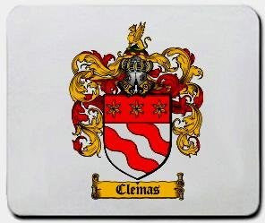 Clemas coat of arms mouse pad