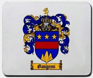 Gangemi coat of arms mouse pad