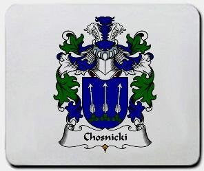 Chosnicki coat of arms mouse pad