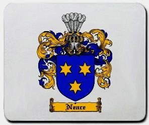 Neace coat of arms mouse pad