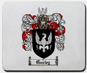 Gurley coat of arms mouse pad