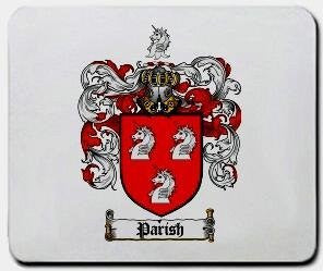 Parish coat of arms mouse pad