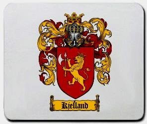 Kjelland coat of arms mouse pad