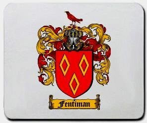 Fentiman coat of arms mouse pad