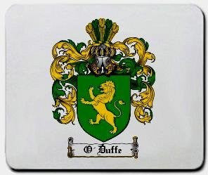 O'duffe coat of arms mouse pad