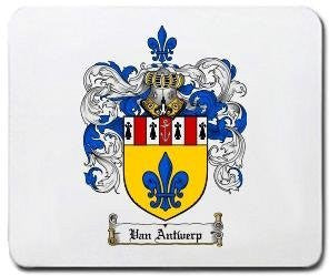 Van-antwerp coat of arms mouse pad