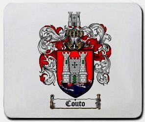 Couto coat of arms mouse pad