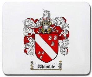 Womble coat of arms mouse pad