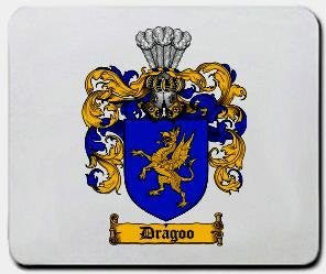 Dragoo coat of arms mouse pad