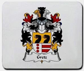Gretz coat of arms mouse pad