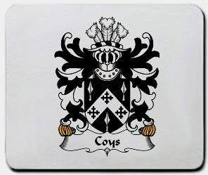 Coys coat of arms mouse pad