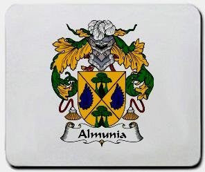 Almunia coat of arms mouse pad