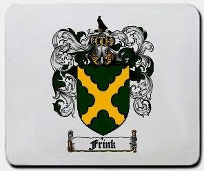 Frink coat of arms mouse pad