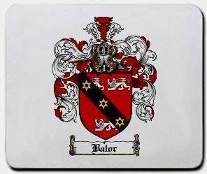 Balor coat of arms mouse pad