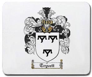 Tryvett coat of arms mouse pad