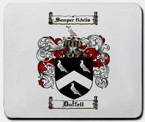 Duffell coat of arms mouse pad