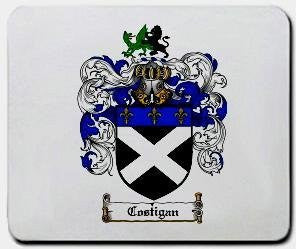 Costigan coat of arms mouse pad