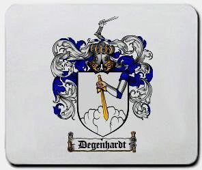 Degenhardt coat of arms mouse pad