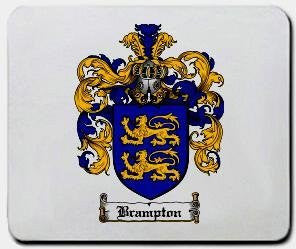 Brampton coat of arms mouse pad
