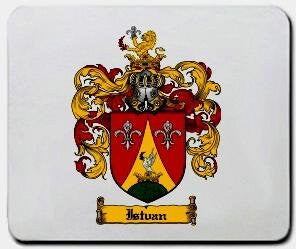 Istvan coat of arms mouse pad
