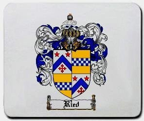 Ried coat of arms mouse pad