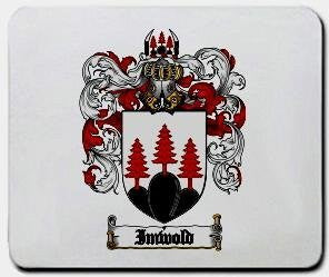 Imwold coat of arms mouse pad
