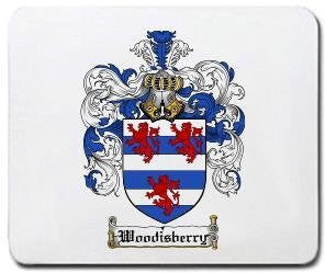 Woodisberry coat of arms mouse pad