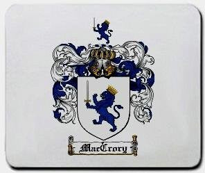 Maccrory coat of arms mouse pad
