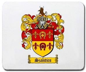 Szantics coat of arms mouse pad