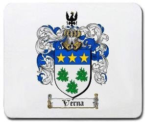 Verna coat of arms mouse pad