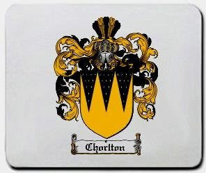 Chorlton coat of arms mouse pad