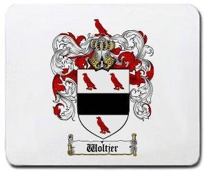 Woltjer coat of arms mouse pad