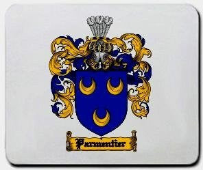 Parmentier coat of arms mouse pad