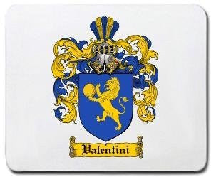 Valentini coat of arms mouse pad