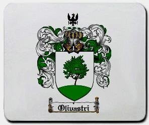 Olivastri coat of arms mouse pad
