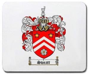 Sweatt coat of arms mouse pad