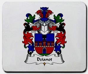 Dzianot coat of arms mouse pad