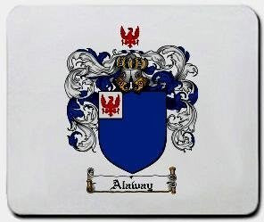 Alaway coat of arms mouse pad