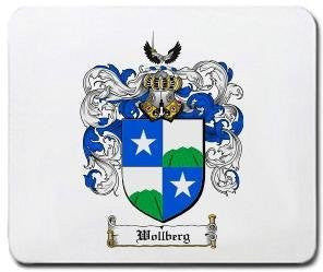 Wollberg coat of arms mouse pad