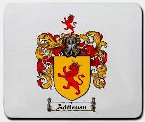 Addleman coat of arms mouse pad